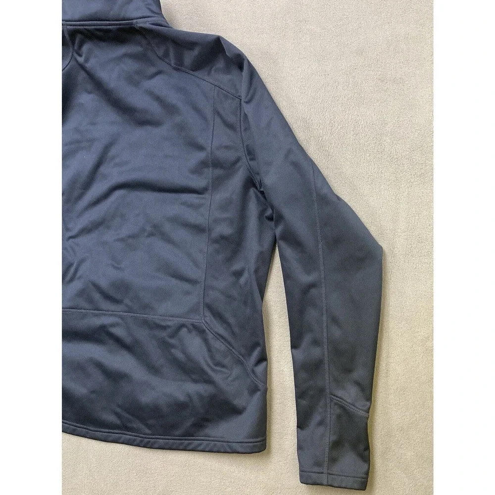Eddie Bauer Trail Soft Shell Jacket. Navy Blue Mens Size L EB542 Full Zip